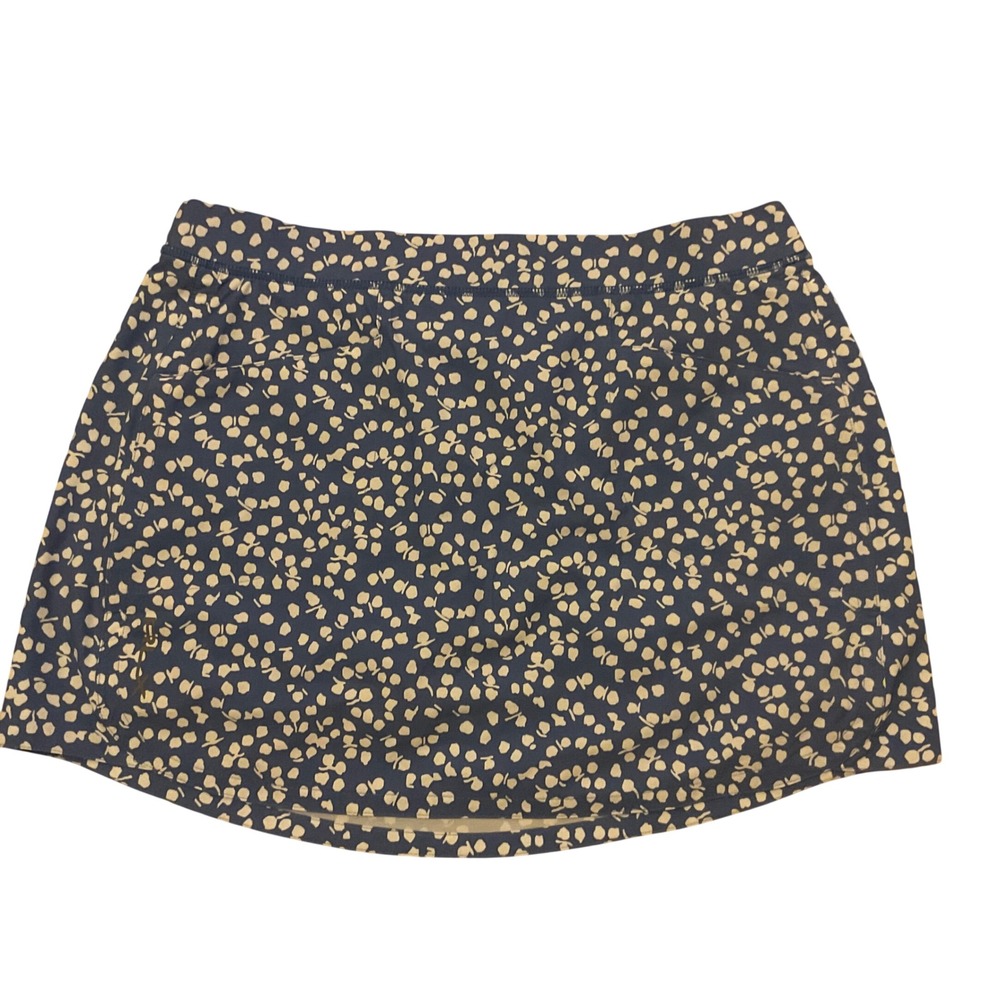 RLX Ralph Lauren Women's Golf Skort Navy White Floral Print Built-in Short XS - Picture 6 of 10